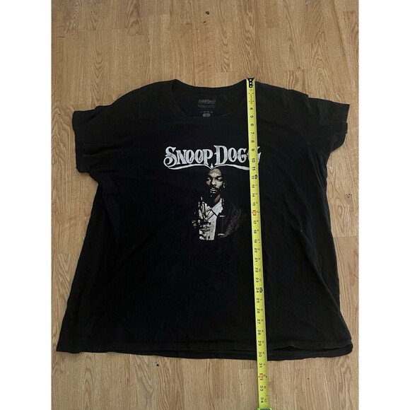Snoop Dogg Shirt Mens Large Black Hip Hop Graphic Tee 00s Y2K 5XL - Picture 5 of 6